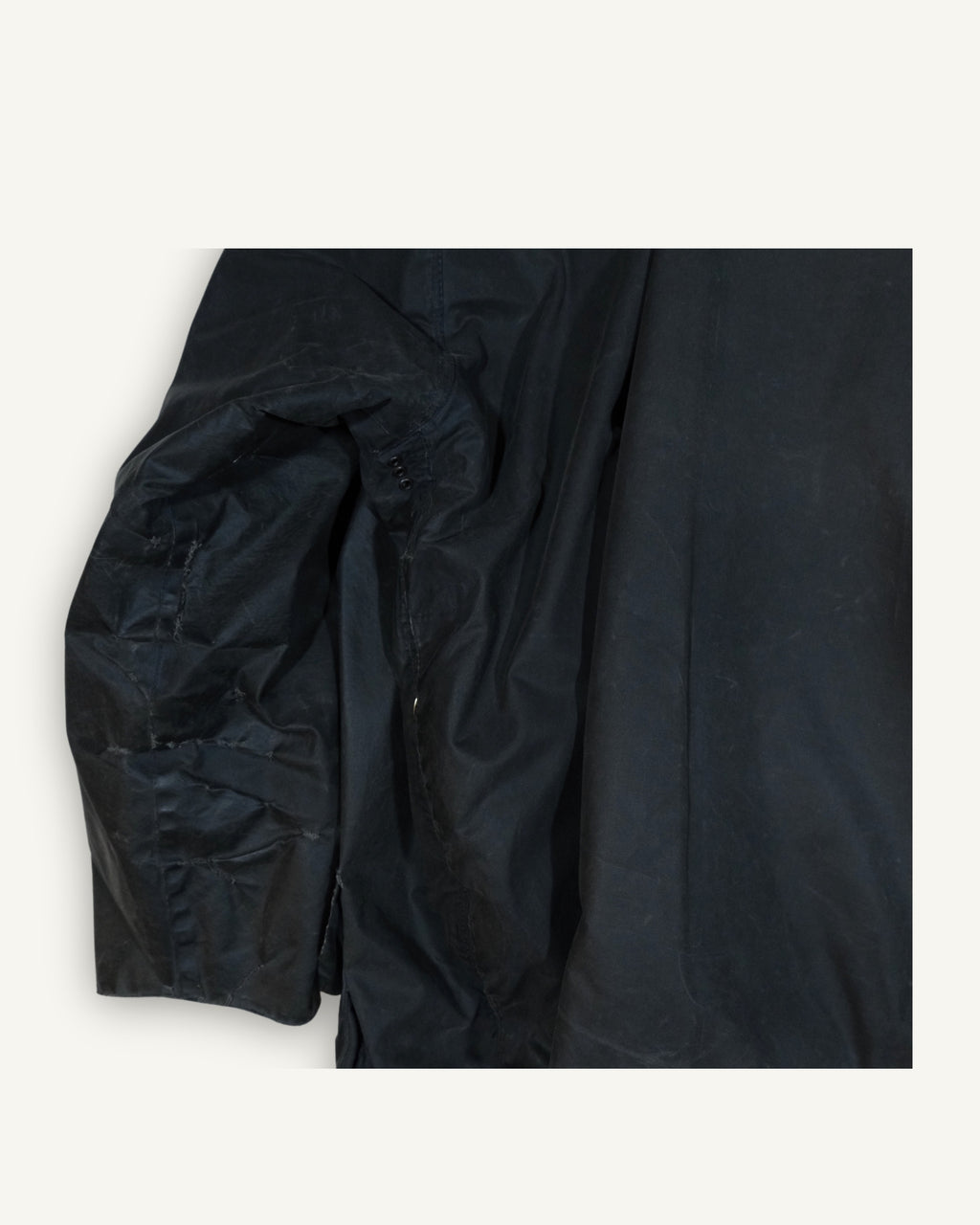 Barbour Beaufort Navy Upcycled – Rifoderato in Velluto | PHENOMENA