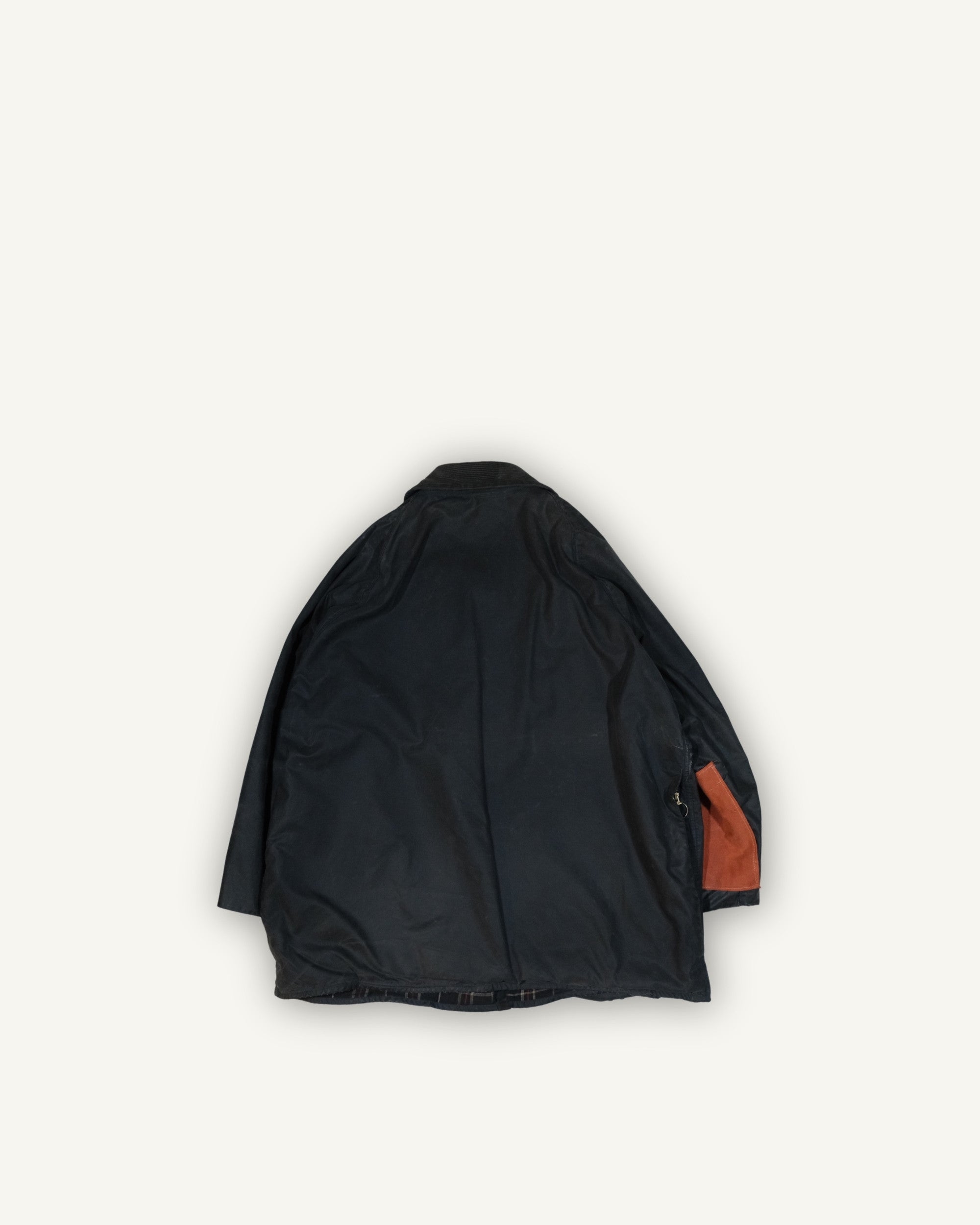 Barbour Beaufort Navy Upcycled – Rifoderato in Velluto | PHENOMENA