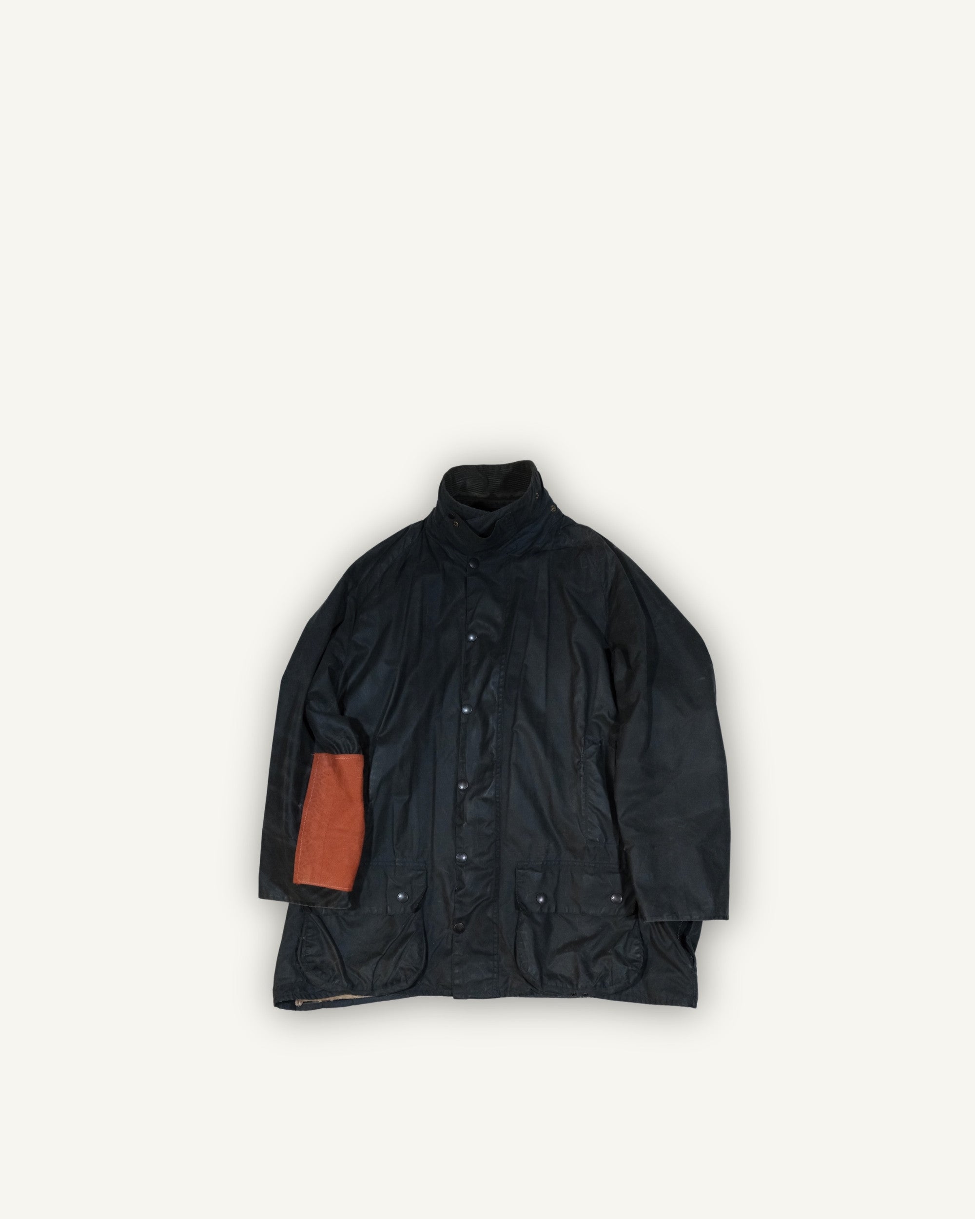 Barbour Beaufort Navy Upcycled – Rifoderato in Velluto | PHENOMENA