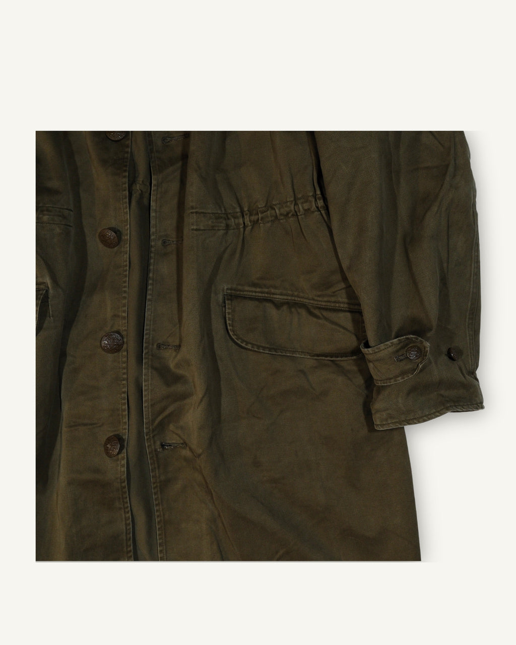 Danish Army Field Coat 60s – Cappotto Militare Originale