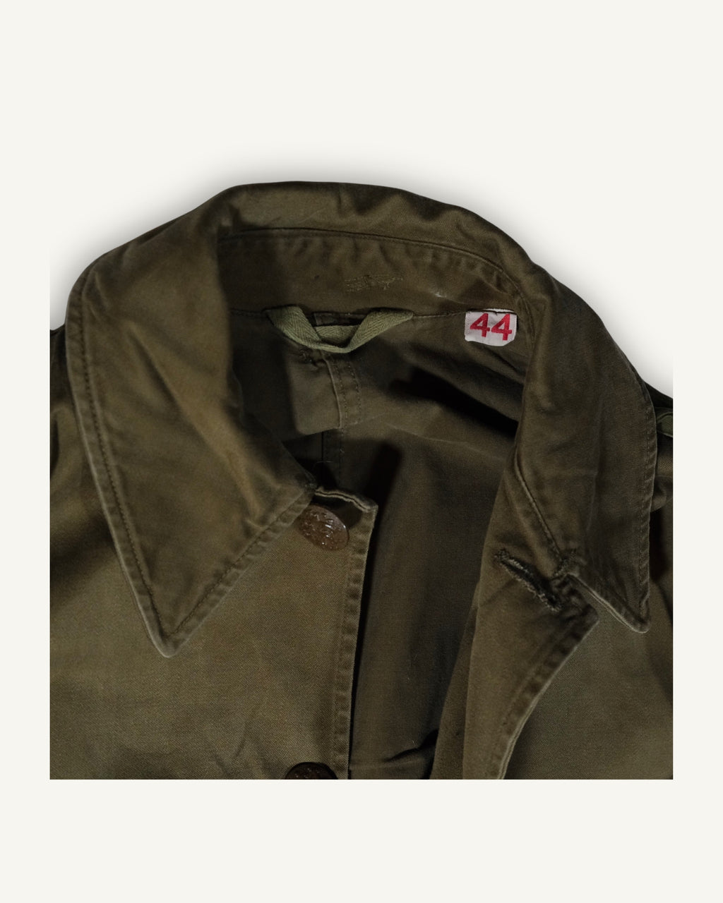 Danish Army Field Coat 60s – Cappotto Militare Originale