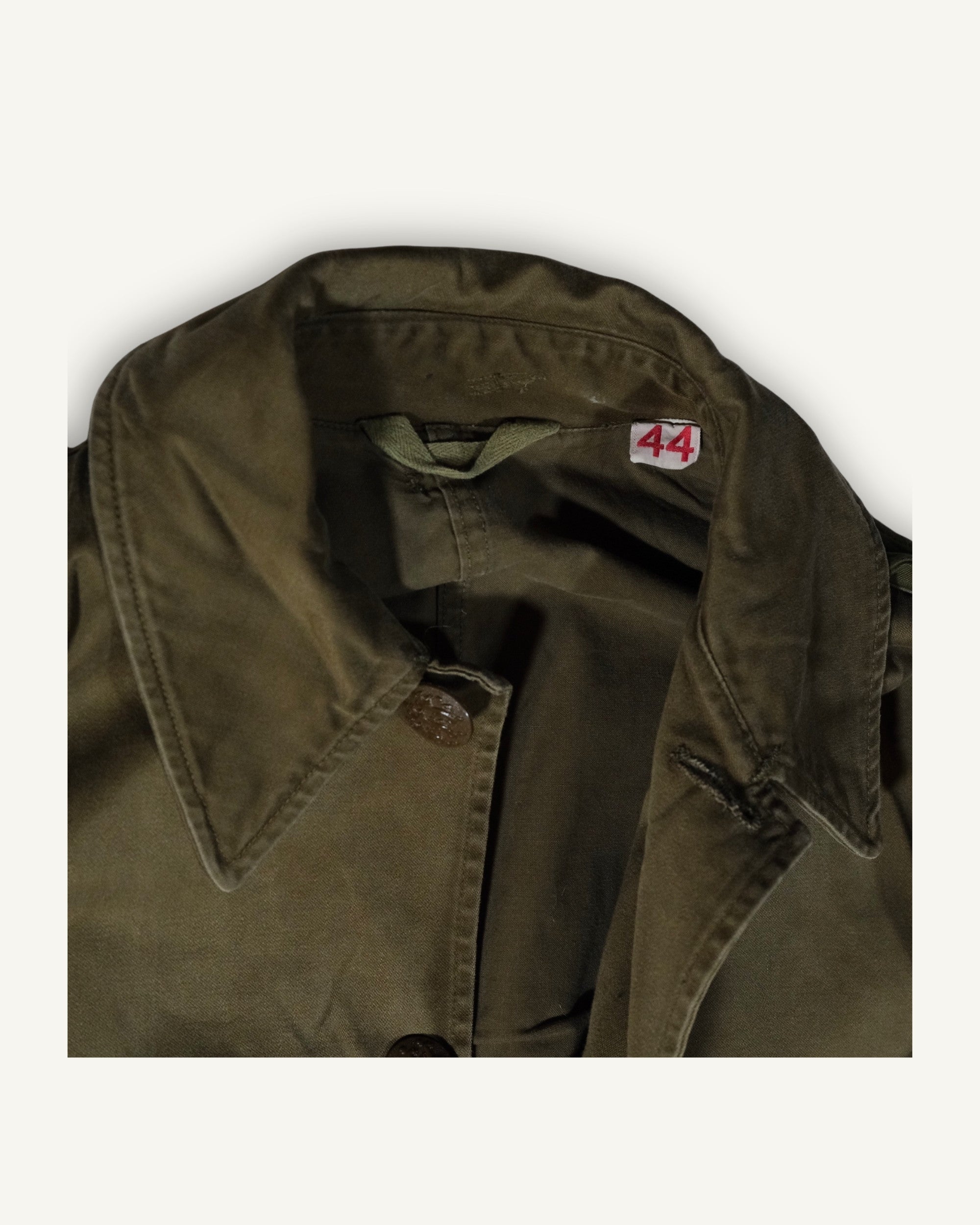 Danish Army Field Coat 60s – Cappotto Militare Originale
