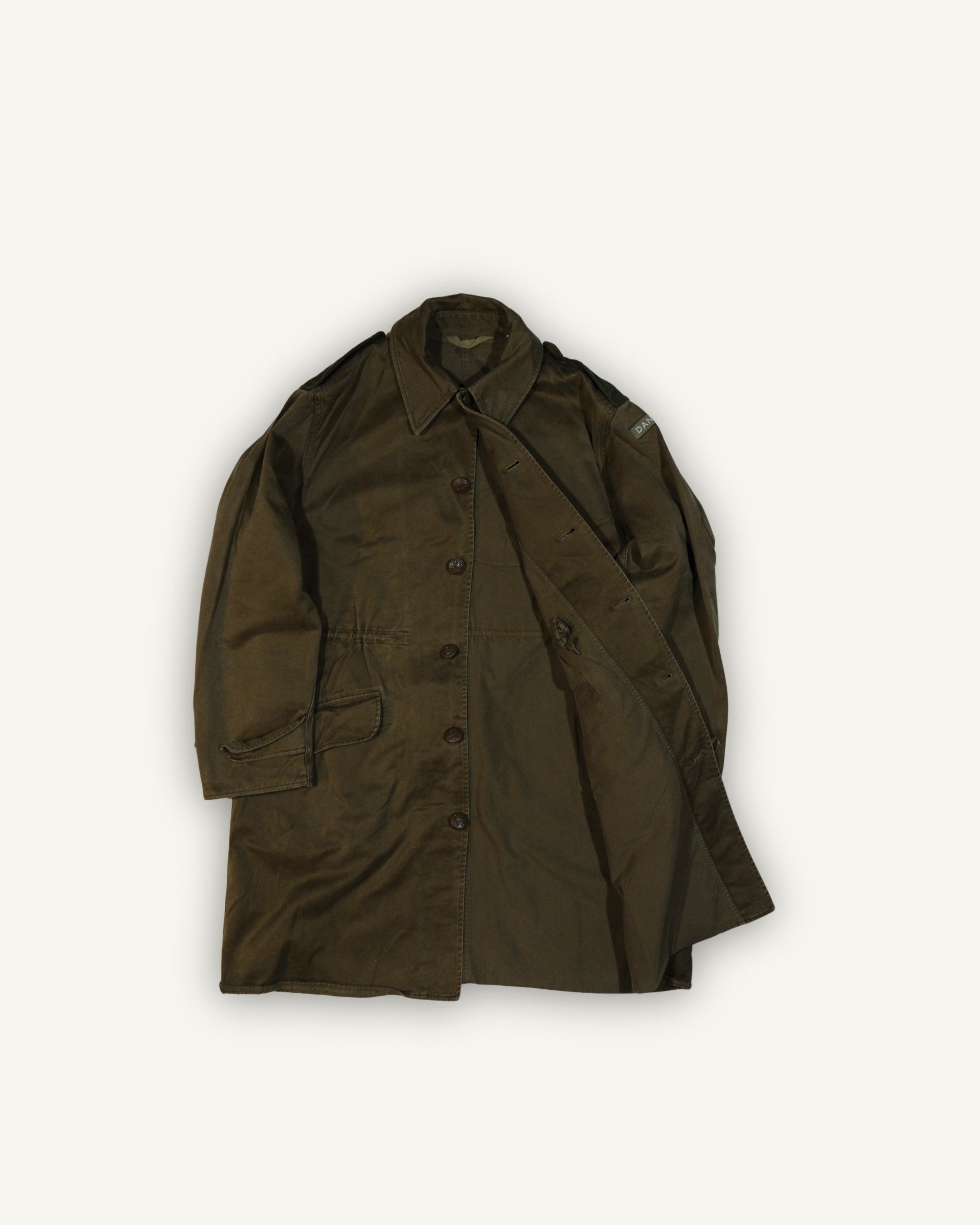 Danish Army Field Coat 60s – Cappotto Militare Originale
