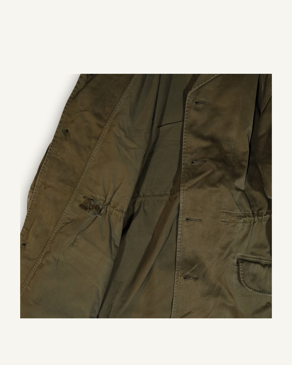 Danish Army Field Coat 60s – Cappotto Militare Originale