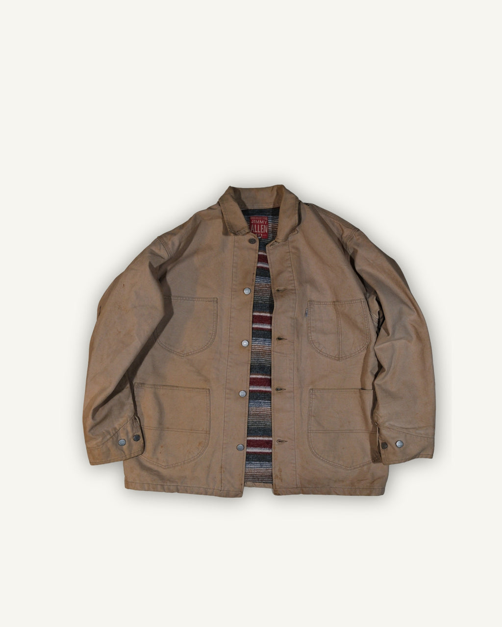 Jimmy Allen Blanket Lined Work Jacket Beige – Canvas Heritage Anni 90