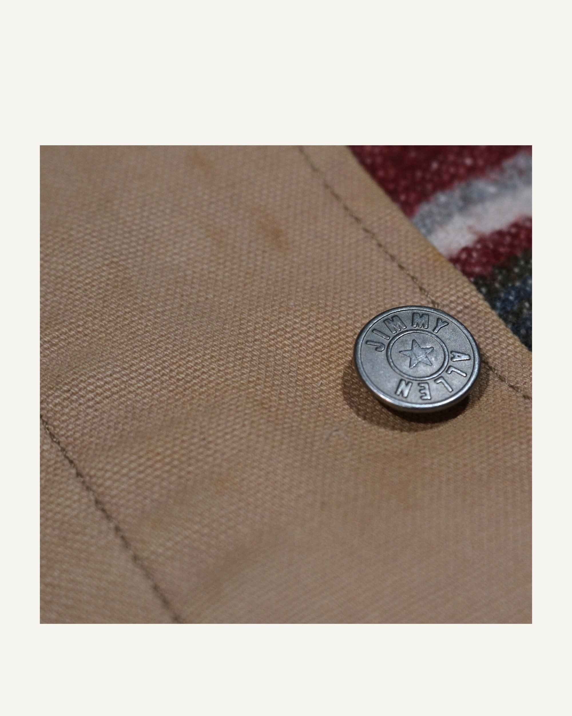 Jimmy Allen Blanket Lined Work Jacket Beige – Canvas Heritage Anni 90