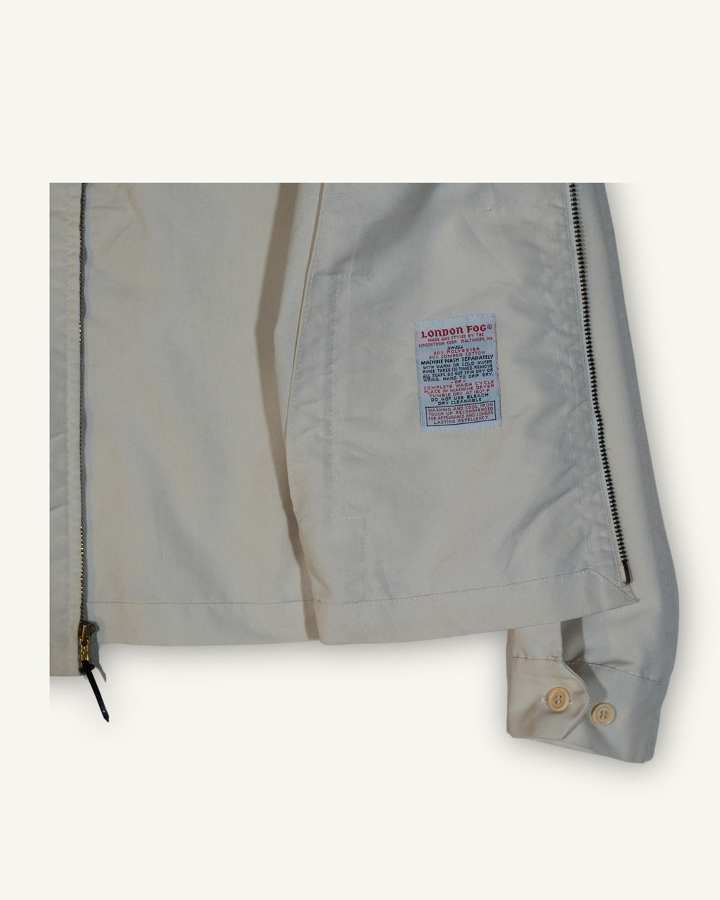 London Fog Zip Jacket