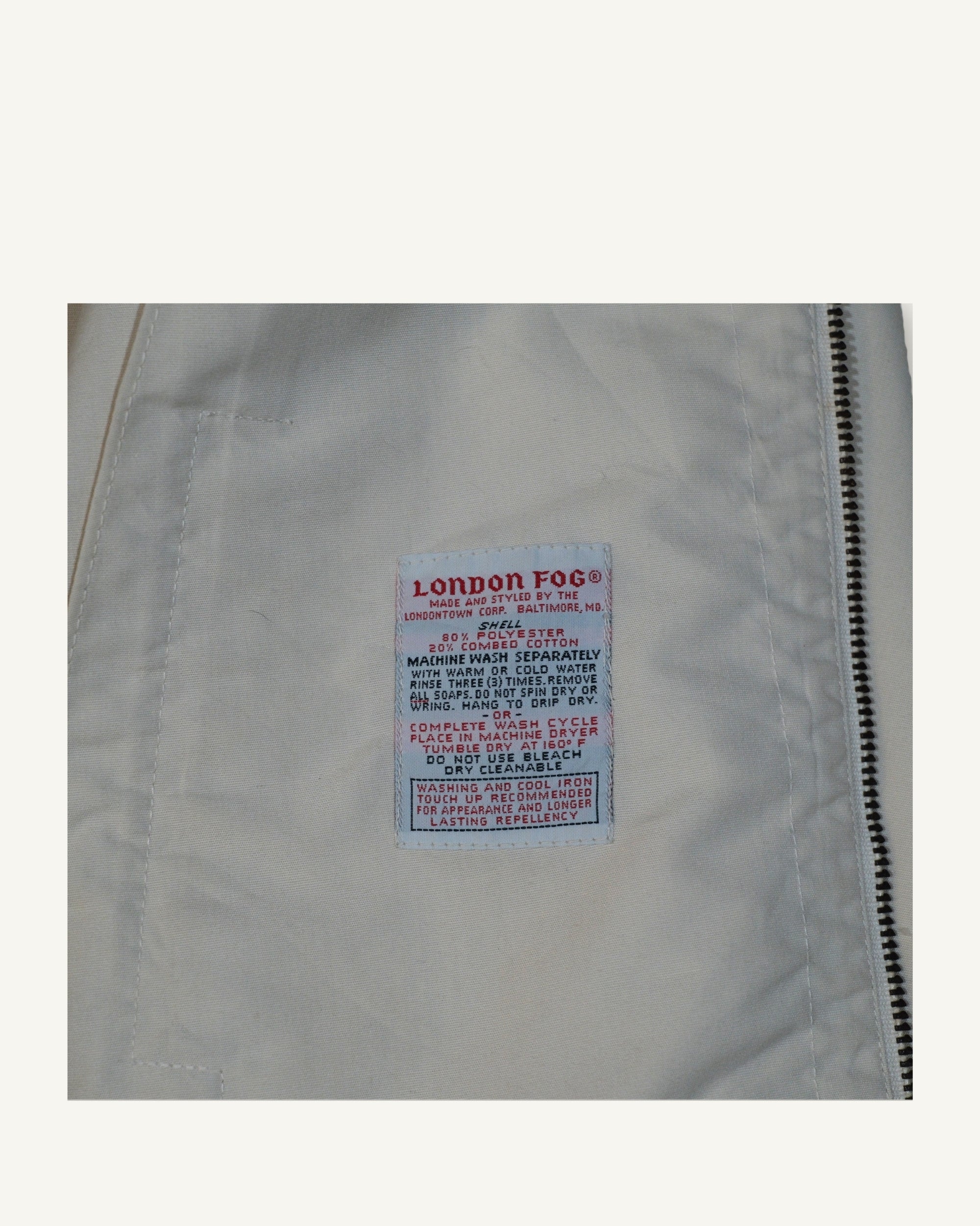 London Fog Zip Jacket