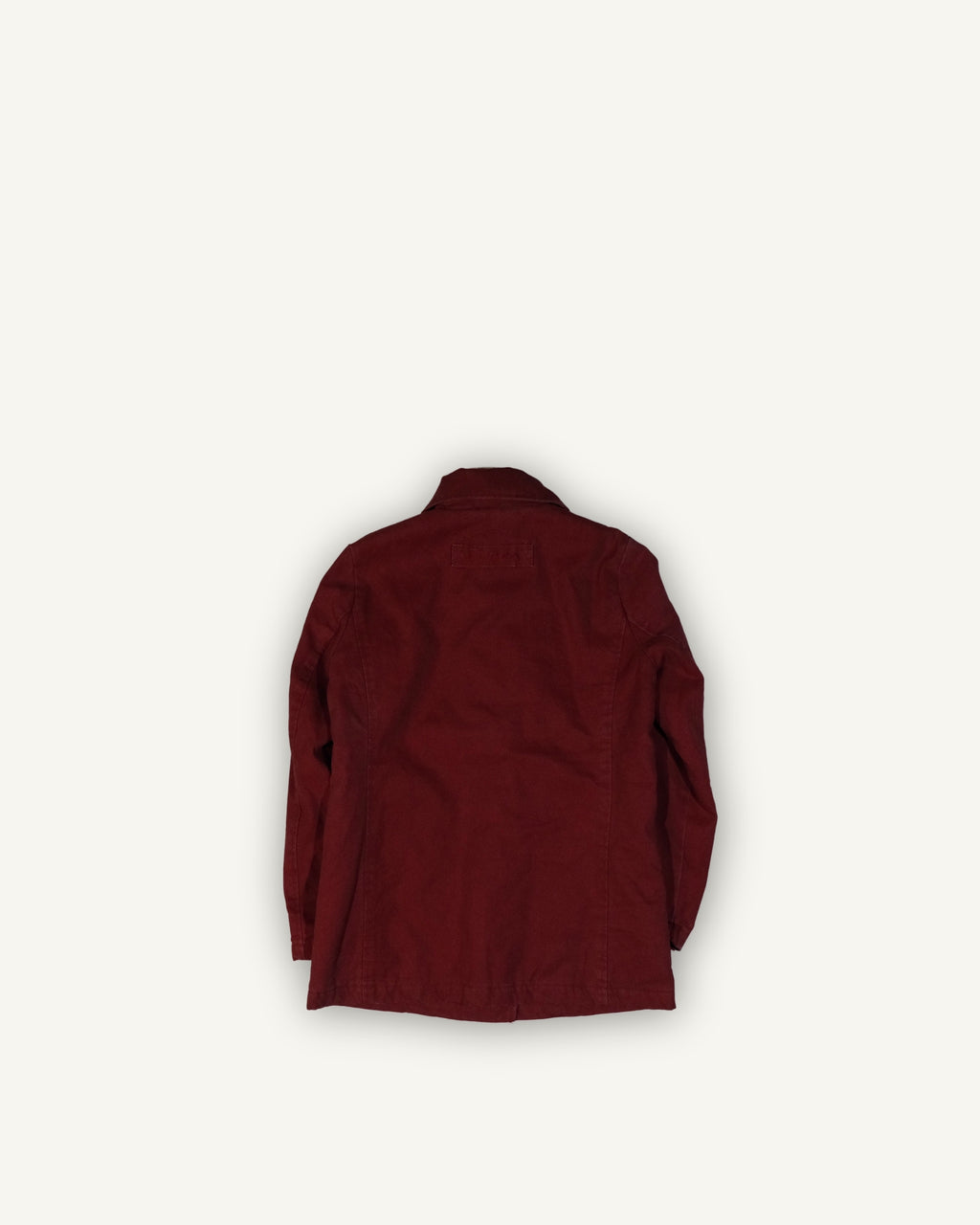 Mousqueton Caban Rosso Bordeaux in Cotone – Peacoat Nautico Trapuntato