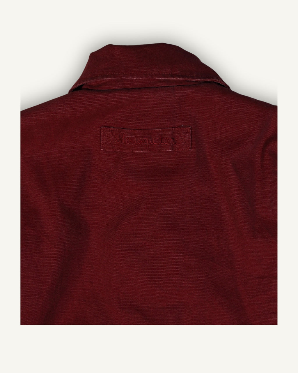 Mousqueton Caban Rosso Bordeaux in Cotone – Peacoat Nautico Trapuntato