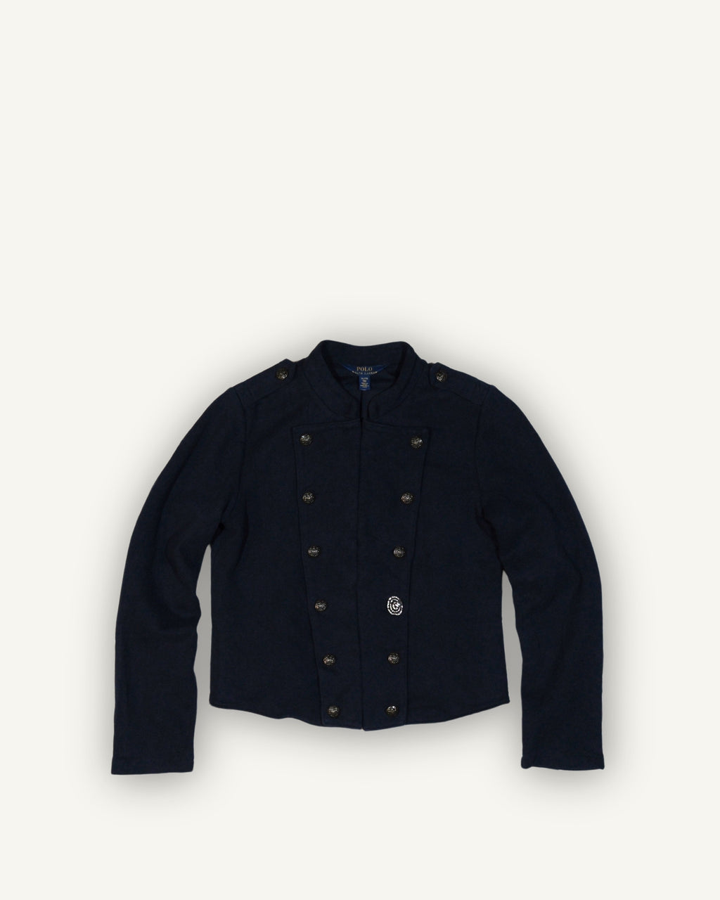 Ralph Lauren Giacca Donna Military Navy – Bottoni Decorativi