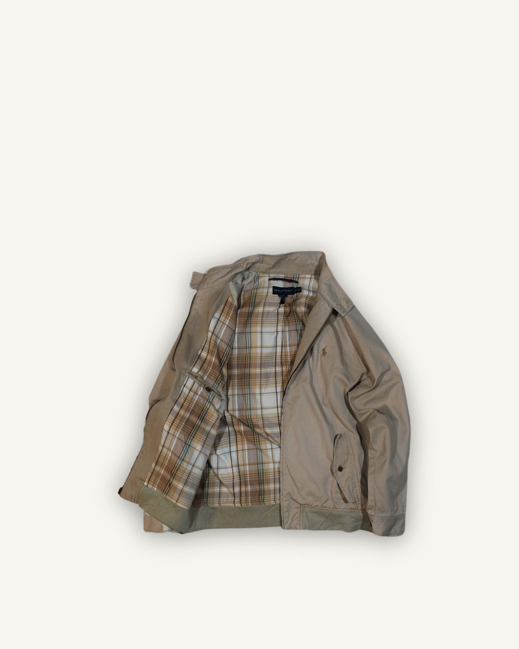 Polo Golf Ralph Lauren Harrington Beige – Fine Anni ’90 / Primi 2000