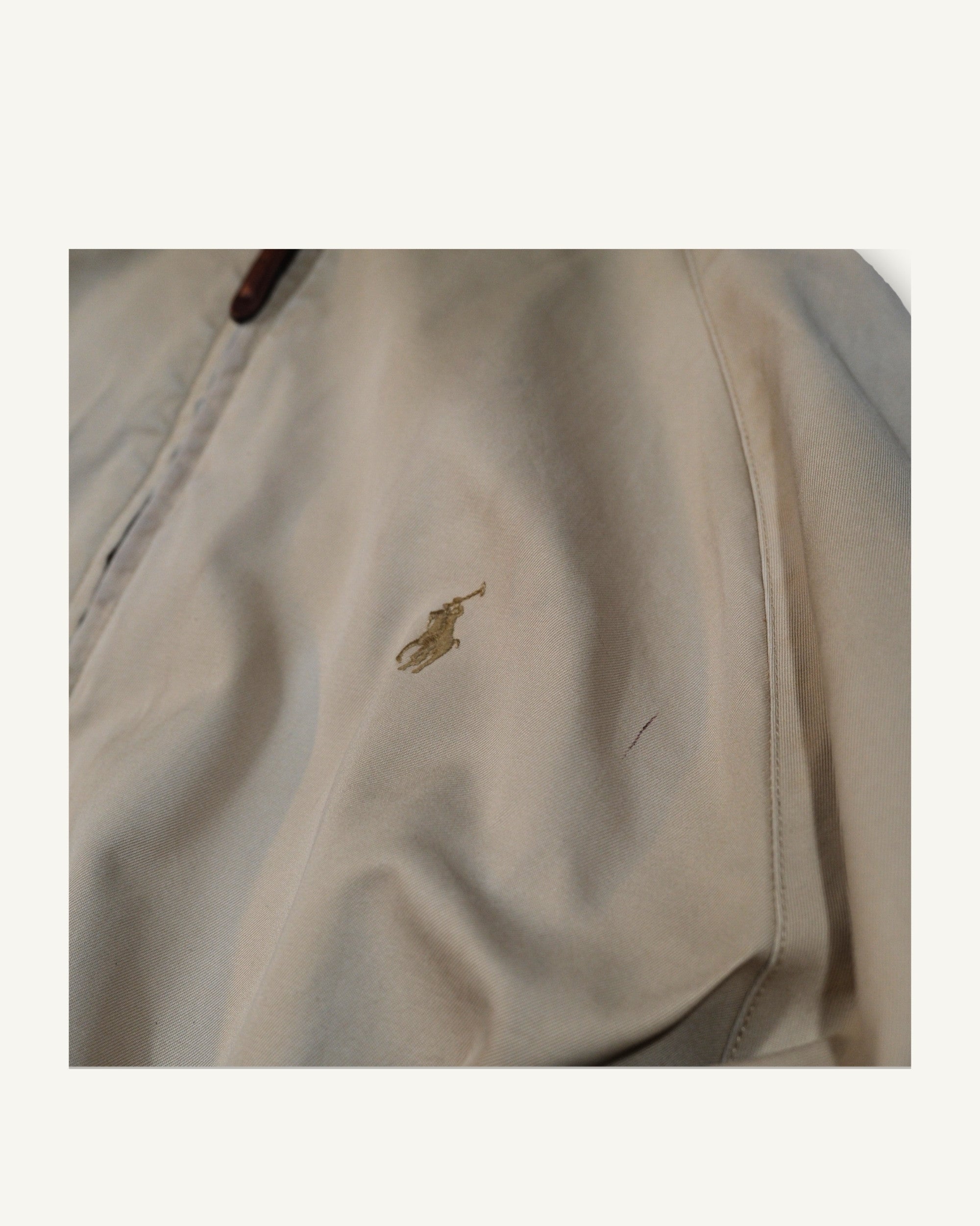 Polo Golf Ralph Lauren Harrington Beige – Fine Anni ’90 / Primi 2000