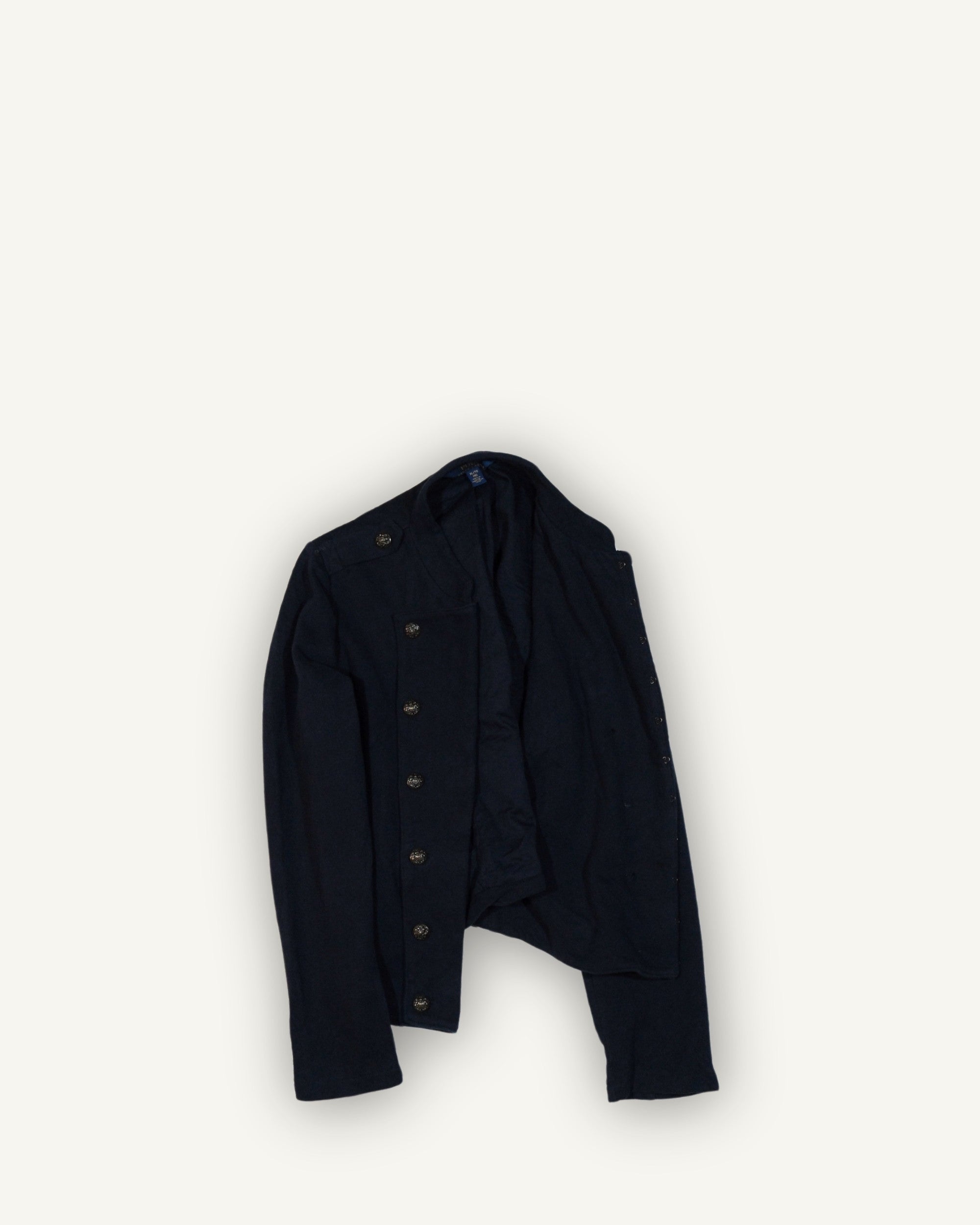 Ralph Lauren Giacca Donna Military Navy – Bottoni Decorativi