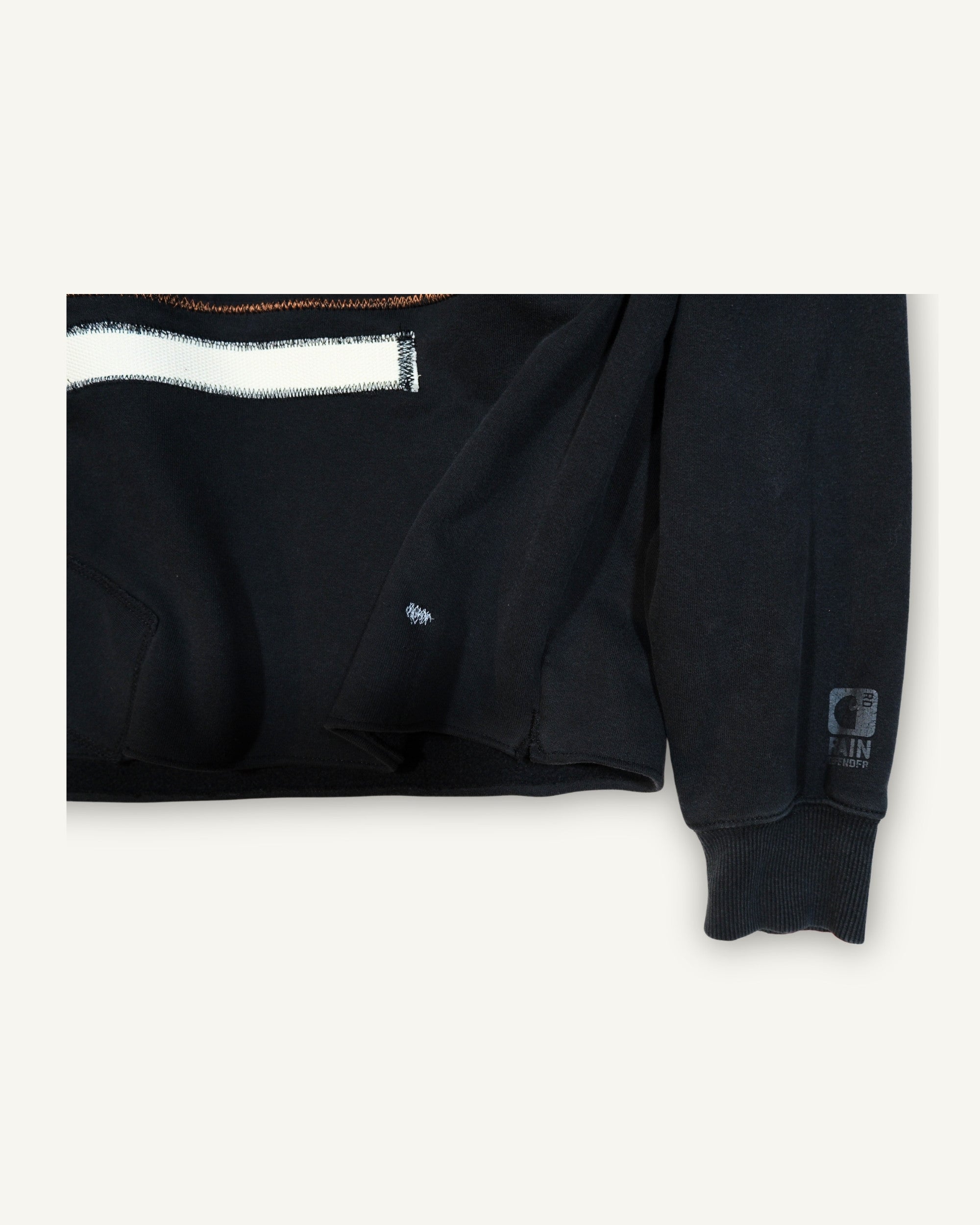 PHENOMENA SUPPLY N.3 — Felpa Carhartt Upcycled con tasca tecnica