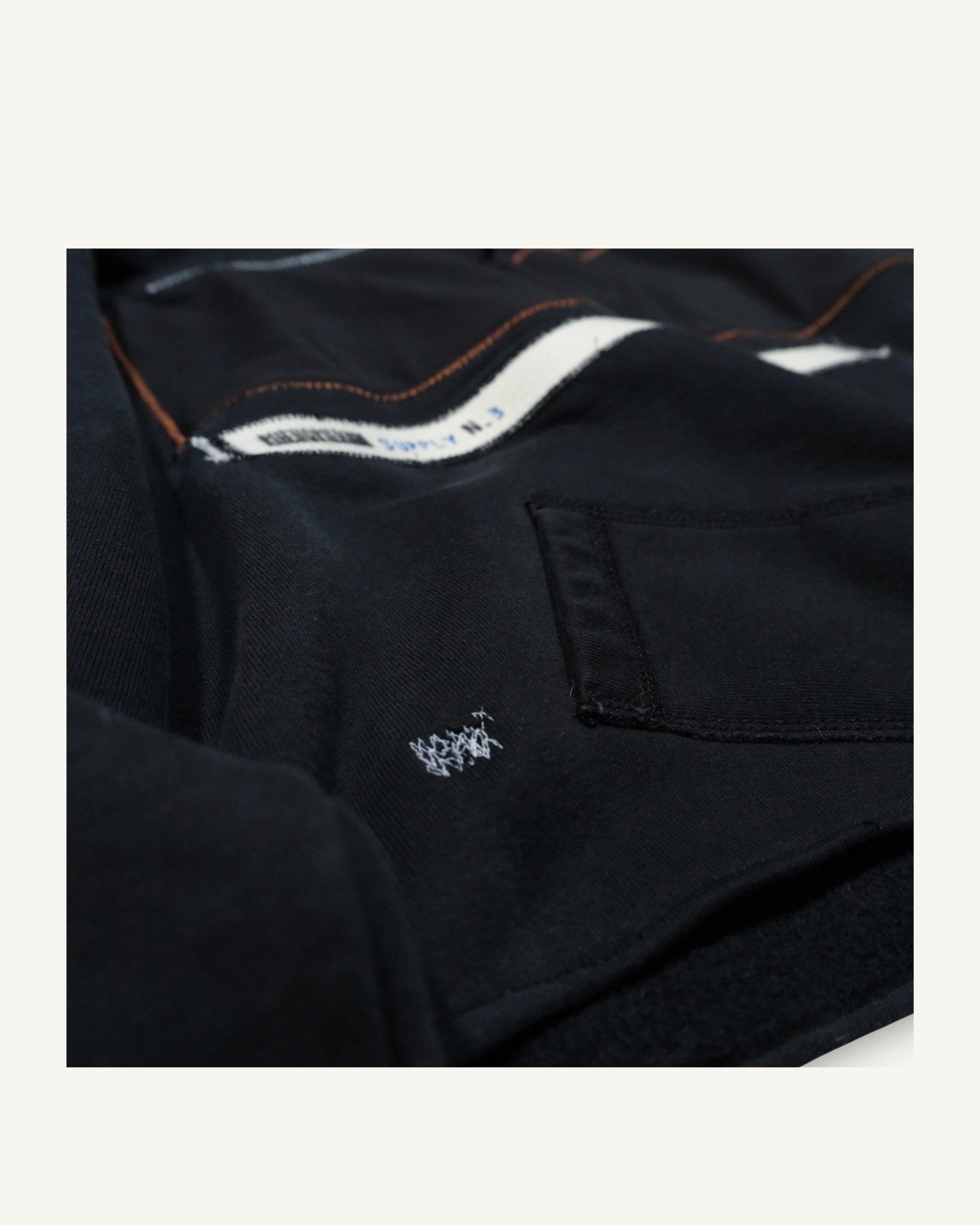 PHENOMENA SUPPLY N.3 — Felpa Carhartt Upcycled con tasca tecnica