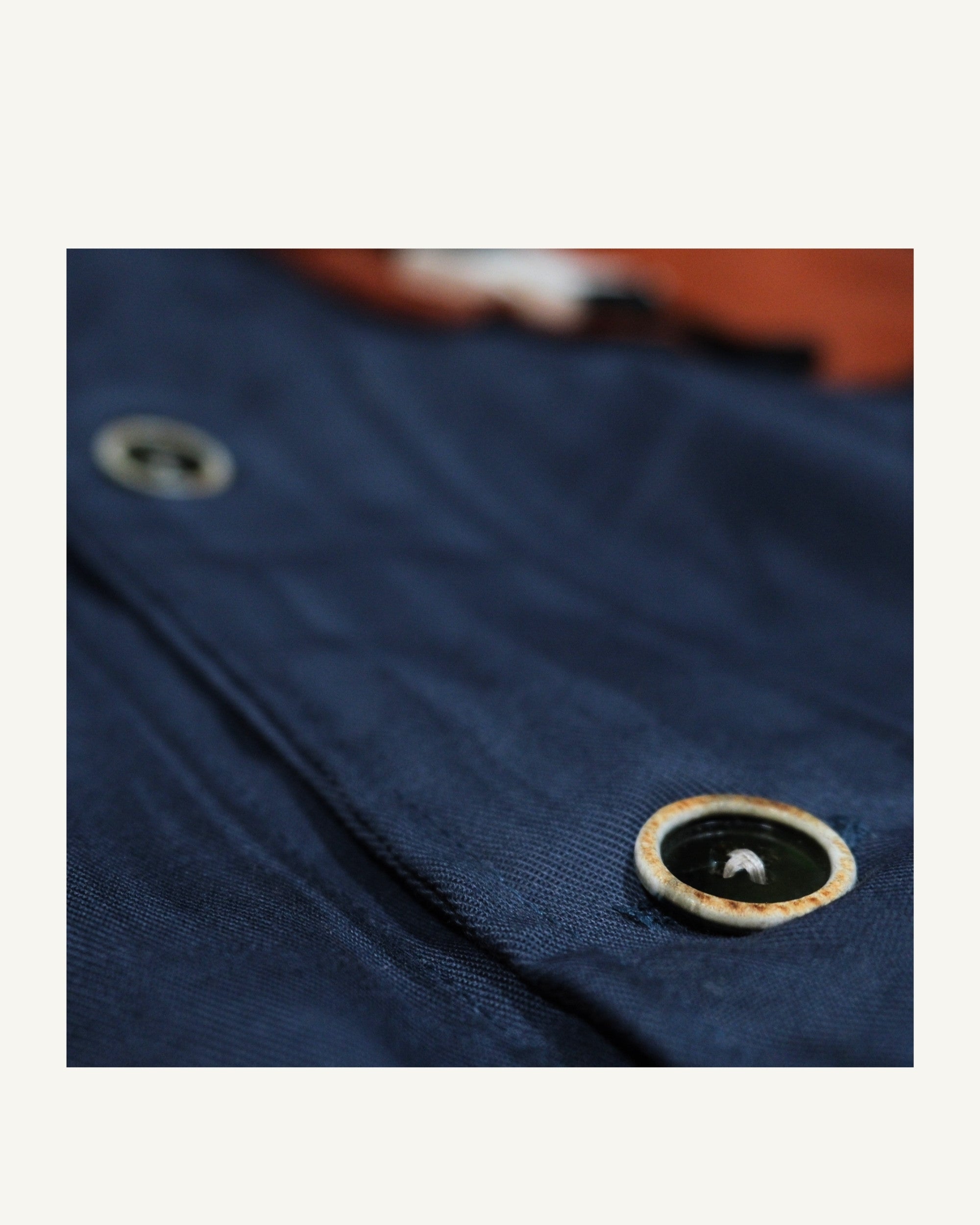 PHENOMENA Upcycled Work Jacket – Navy Utility Jacket