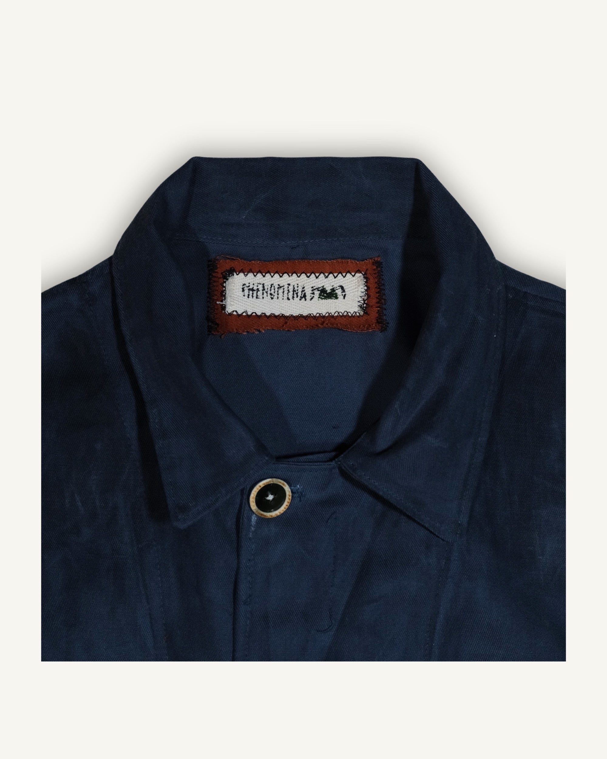 PHENOMENA Upcycled Work Jacket – Navy Utility Jacket