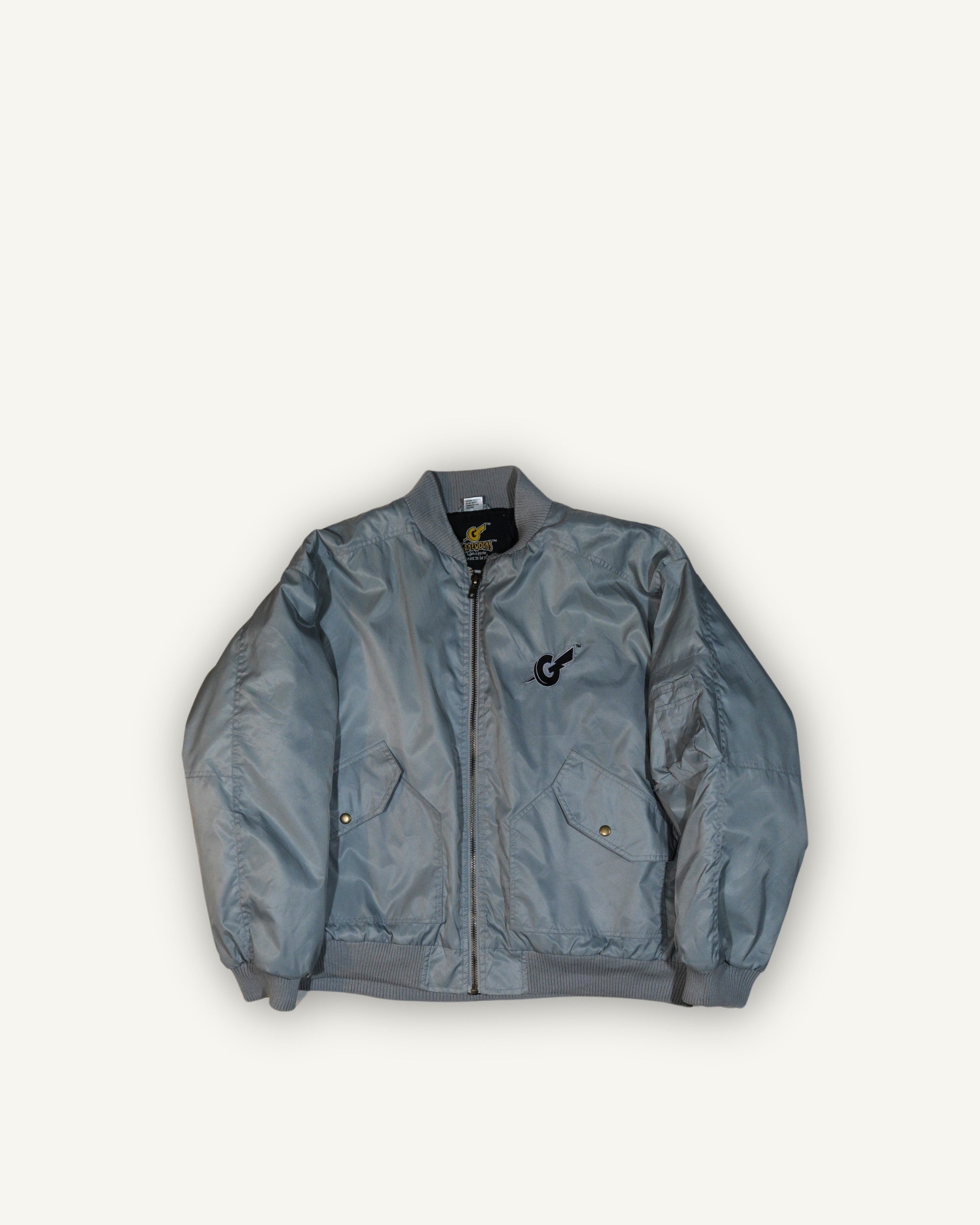 Gameworks Bomber in Nylon con Ricami
