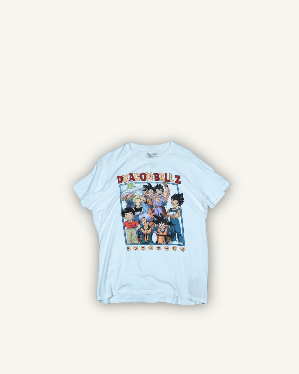 T-SHIRT DRAGON BALL Z STAMPA UFFICIALE – BIANCA (XL)
