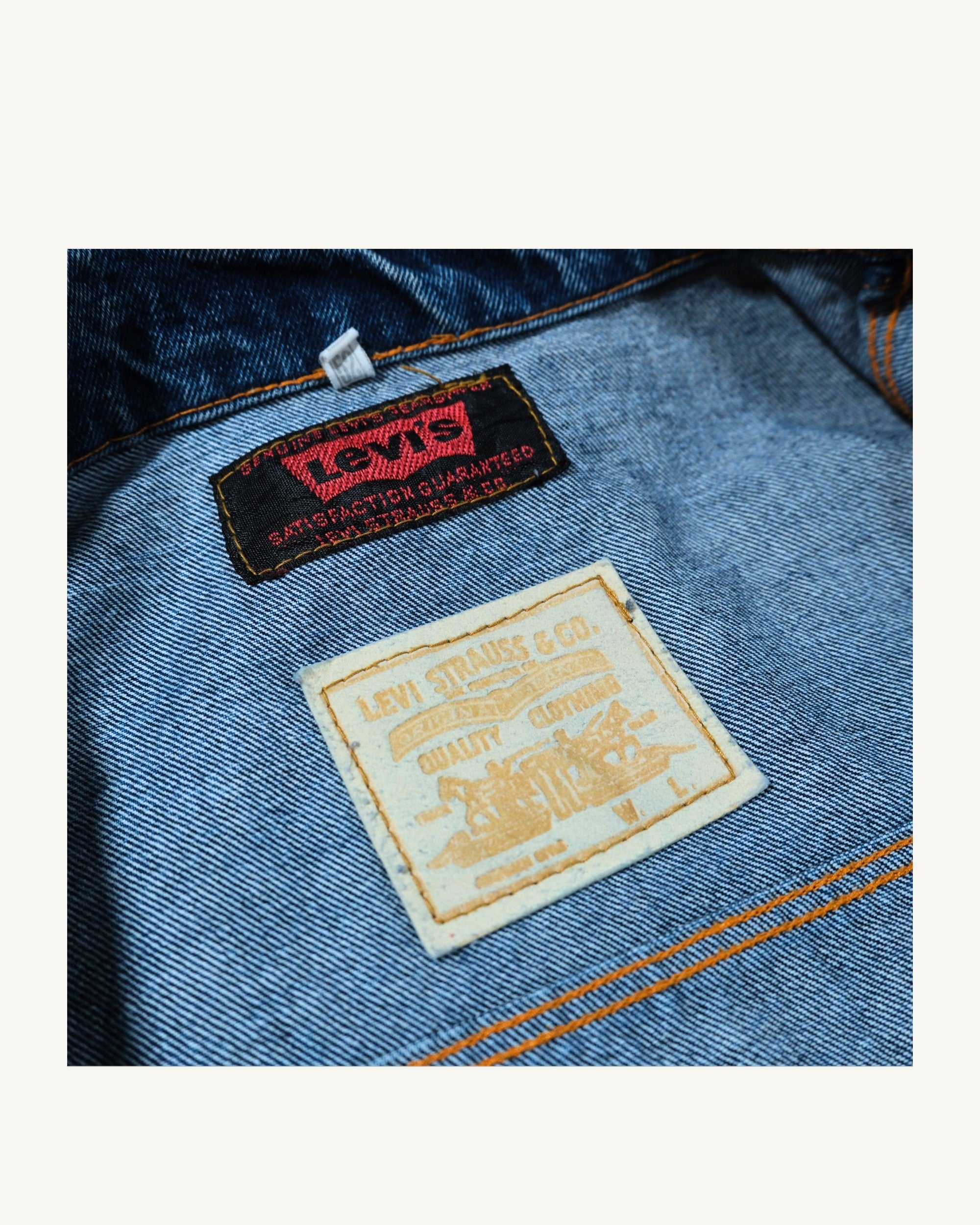 Giacca Denim Levi’s Trucker in Cotone