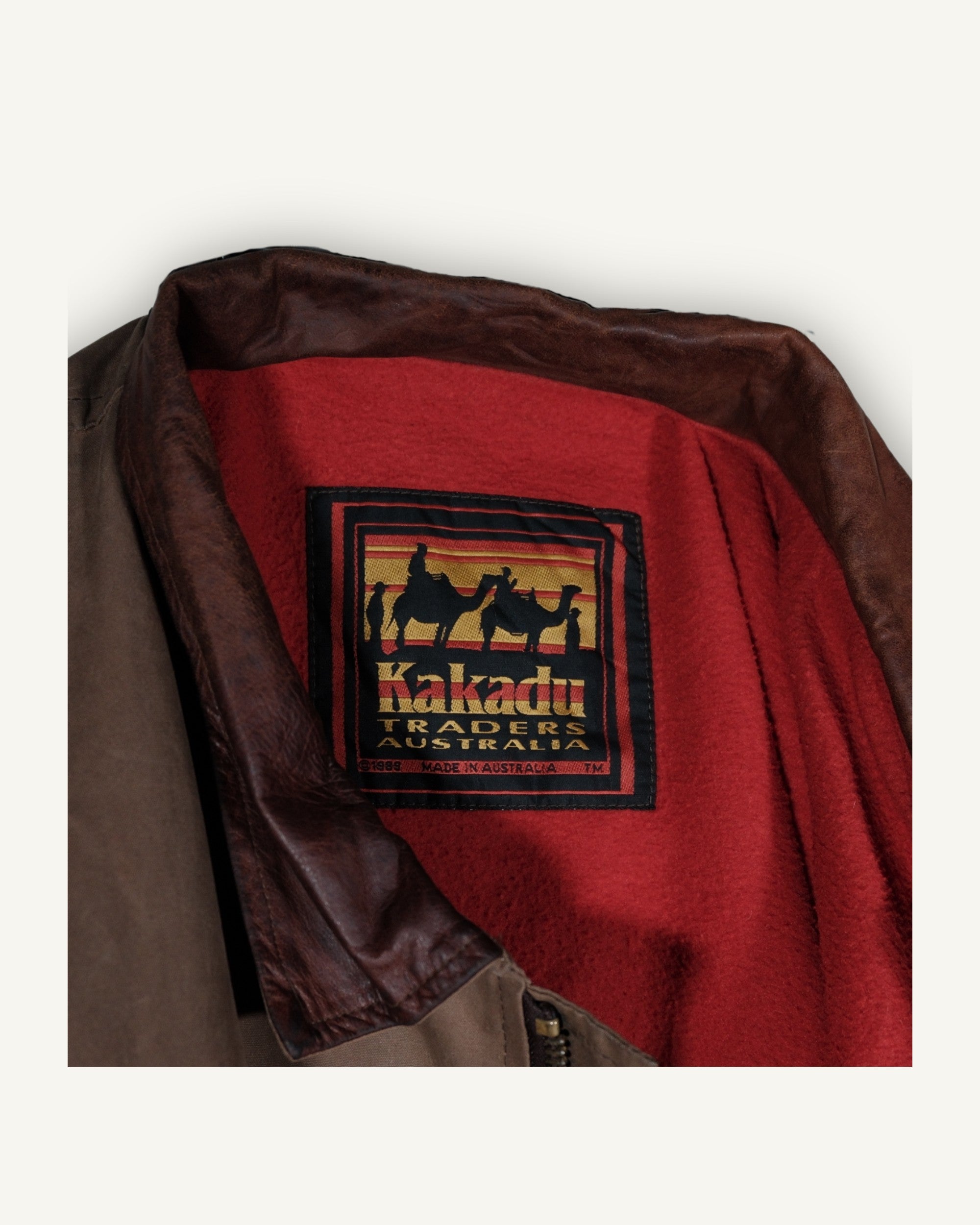 Kakadu Traders Australia Waxed Cotton Jacket 90s