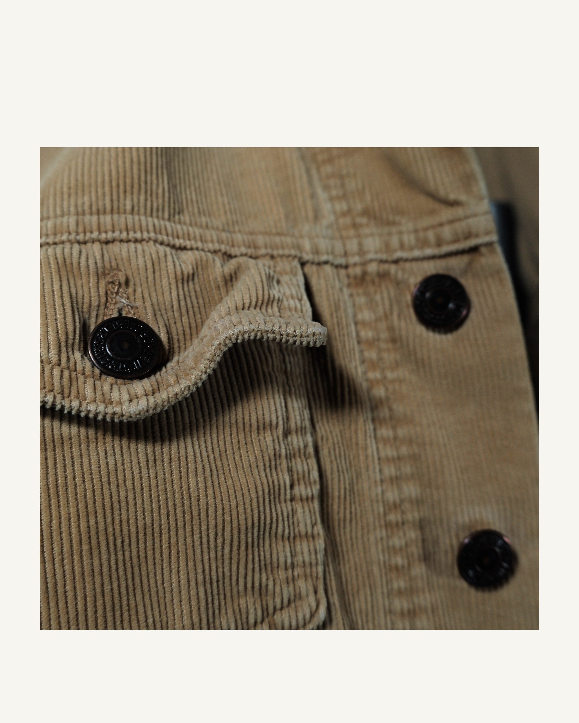 Giacca Levi’s Corduroy Beige Made in Italy (anni ‘90)