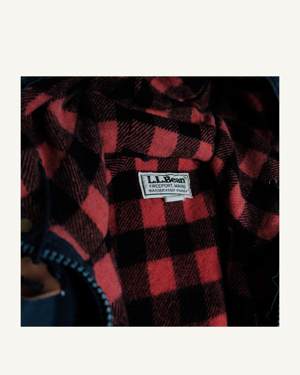 L.L.Bean Baxter State Parka – Giacca Outdoor Tecnica con Fodera Check