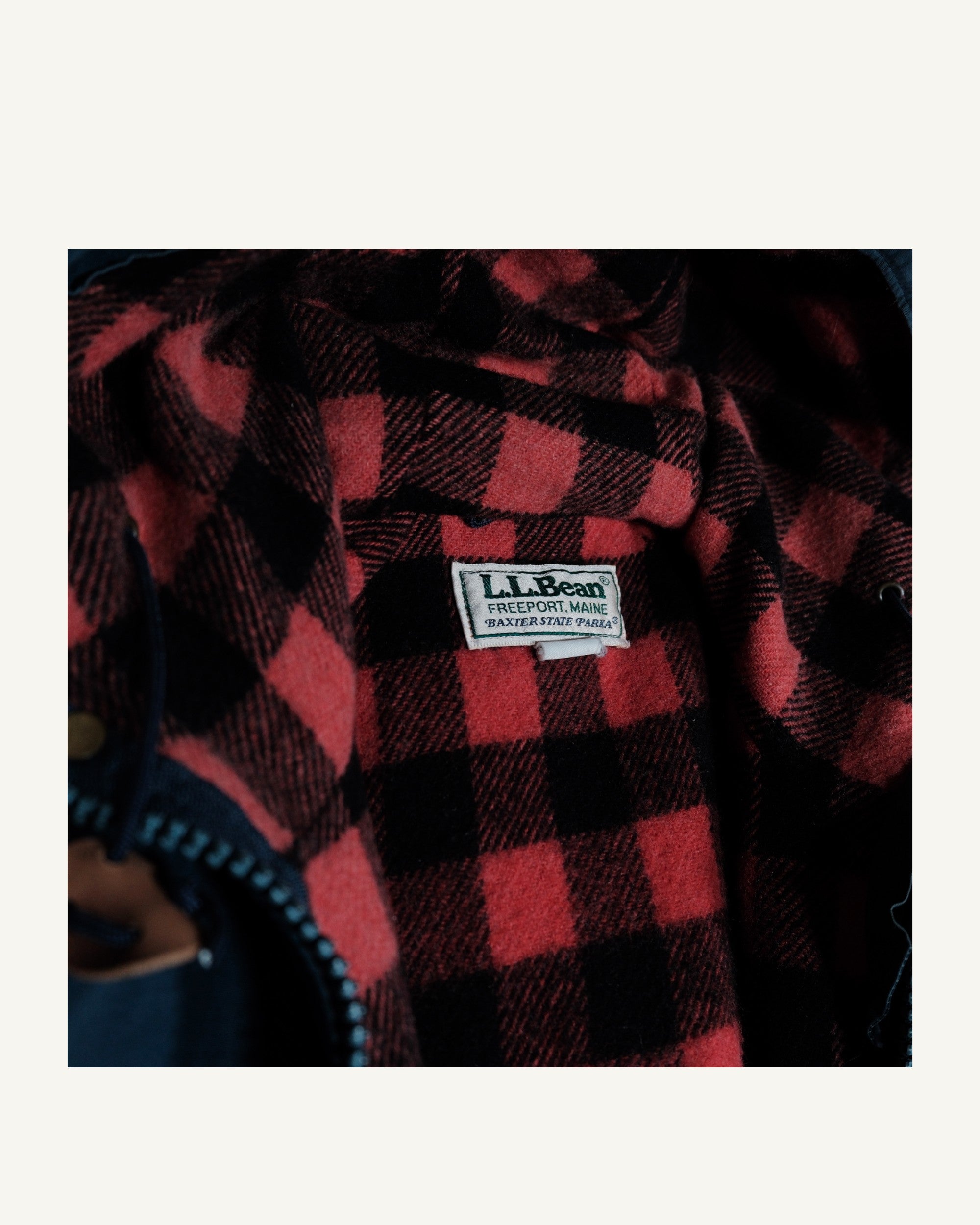 L.L.Bean Baxter State Parka – Giacca Outdoor Tecnica con Fodera Check