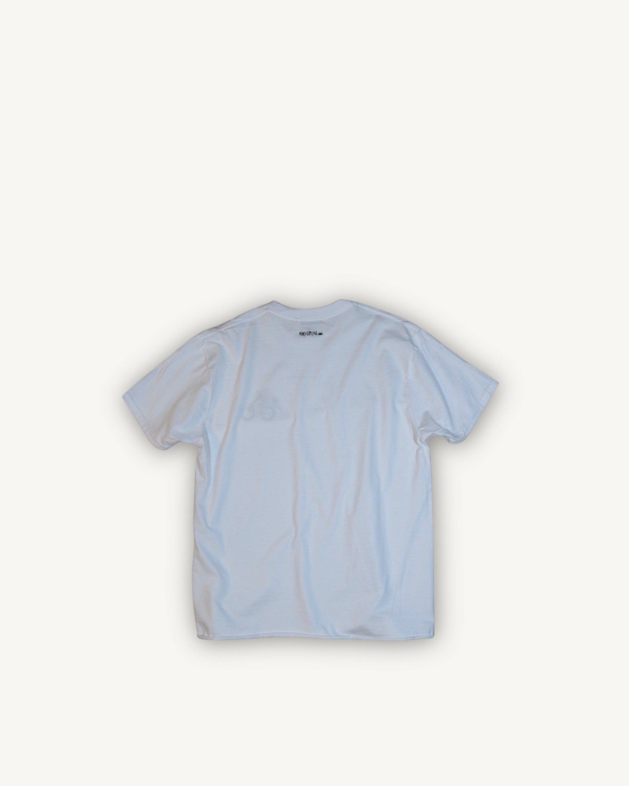 PHENOMENA T-Shirt Ricamata Cycling Bianca