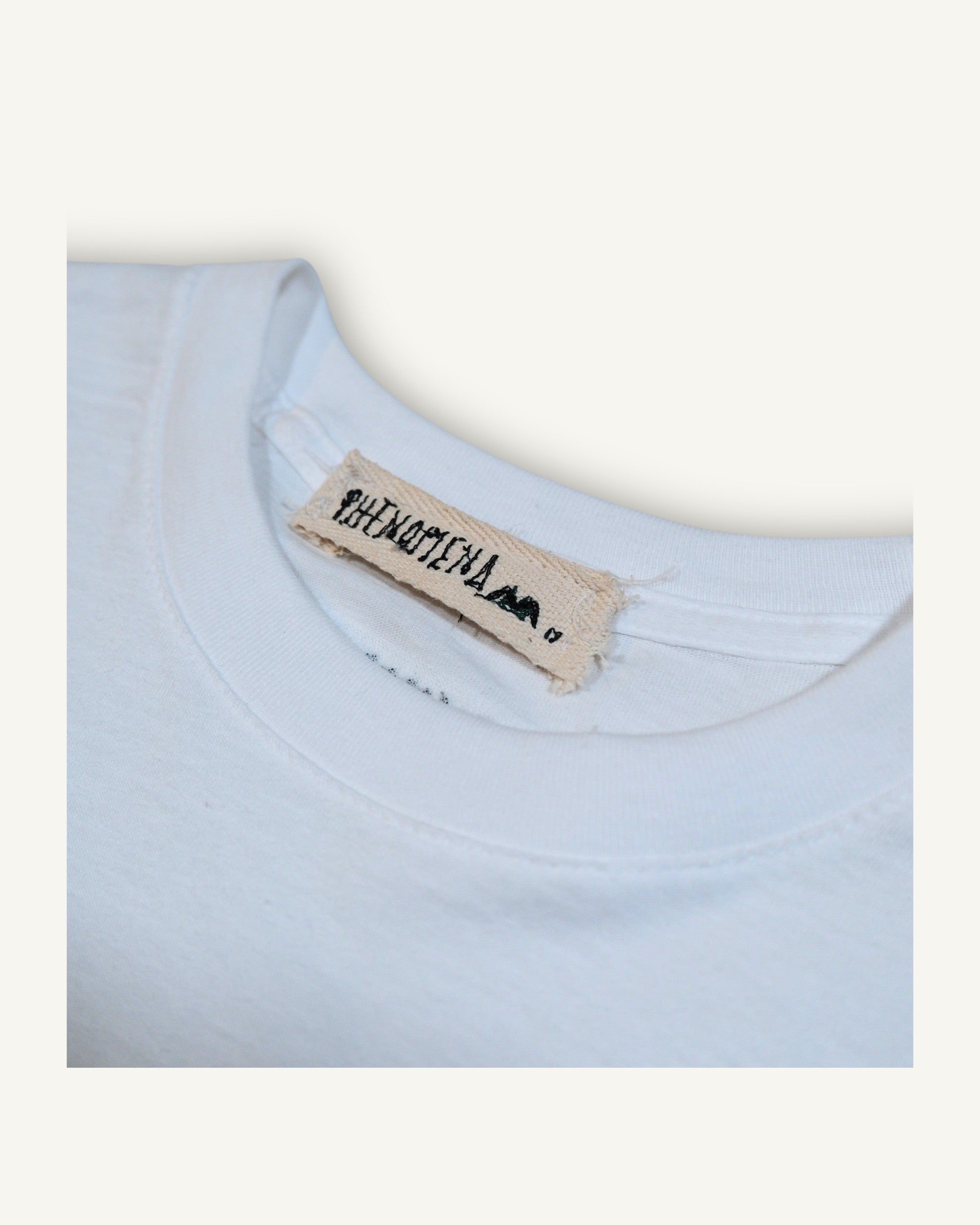 PHENOMENA Embroidered Pizza Studio T-Shirt