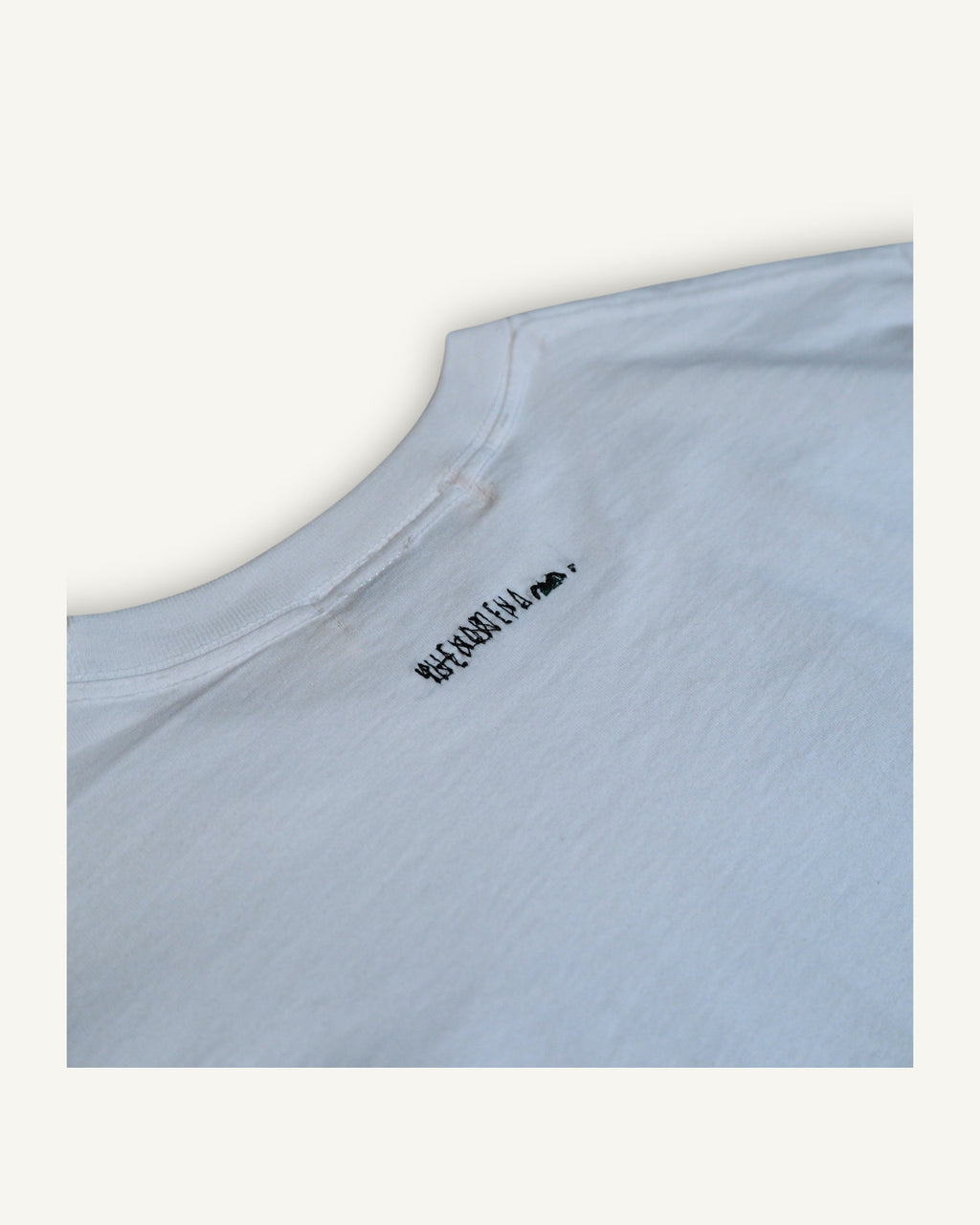 PHENOMENA Embroidered Pizza Studio T-Shirt