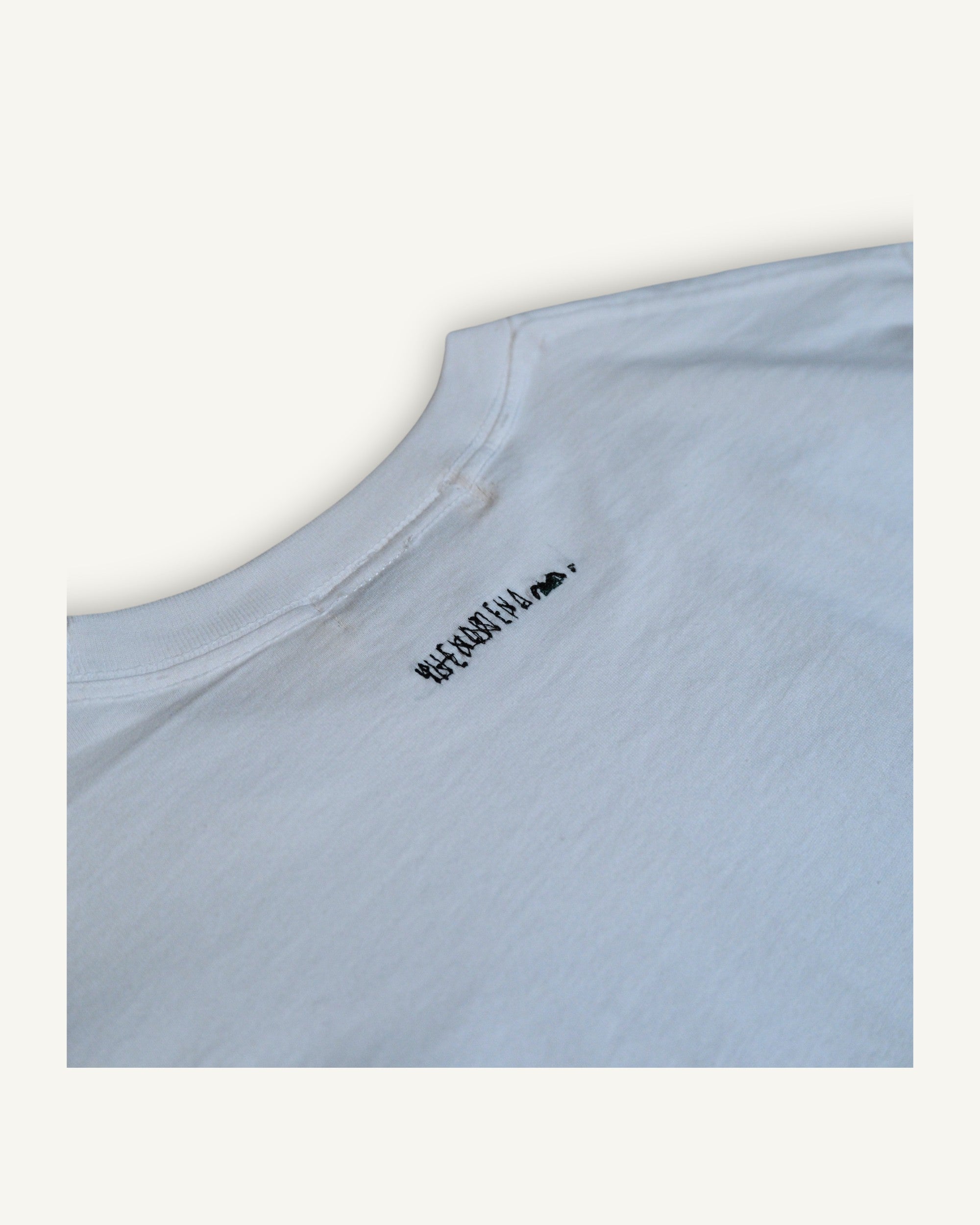 PHENOMENA Embroidered Pizza Studio T-Shirt
